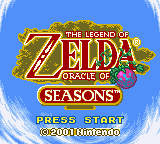 Legend of Zelda. The Oracle of Seasons GBC ROM