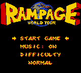Rampage World Tour GBC ROM