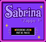 Sabrina The Animated Series Zapped GBC ROM