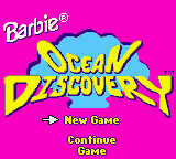 Barbie Ocean Discovery GBC ROM