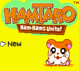 Hamtaro Ham-Hams Unite GBC ROM