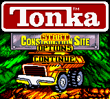 Tonka Construction Site GBC ROM