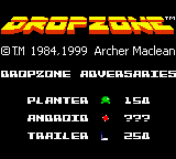 Dropzone GBC ROM